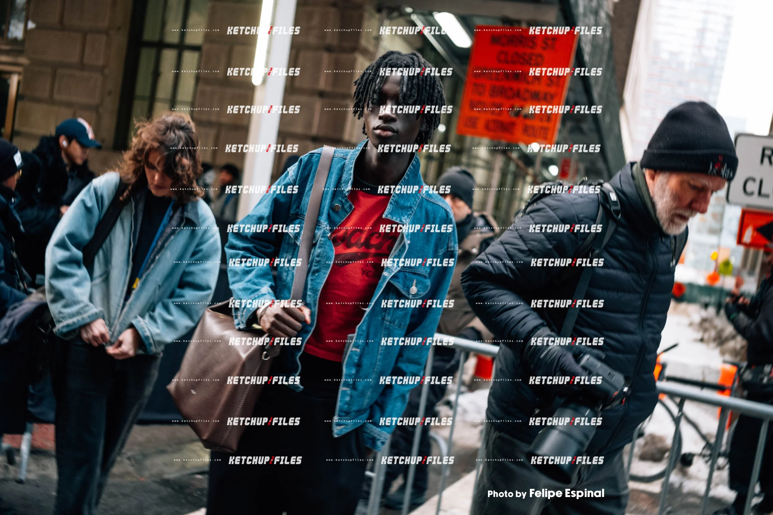 Street Style Photo of Guest at the Coach FW26 New York Fashion Week Show