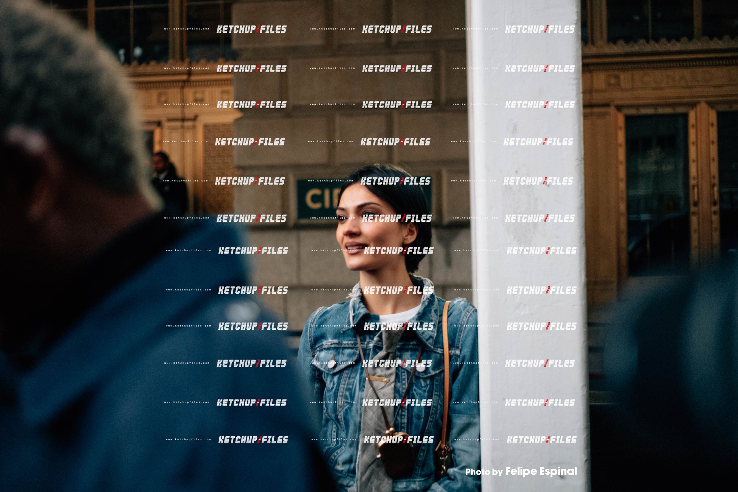 Street Style Photo of Yesly Diamte at the Coach FW26 New York Fashion Week Show