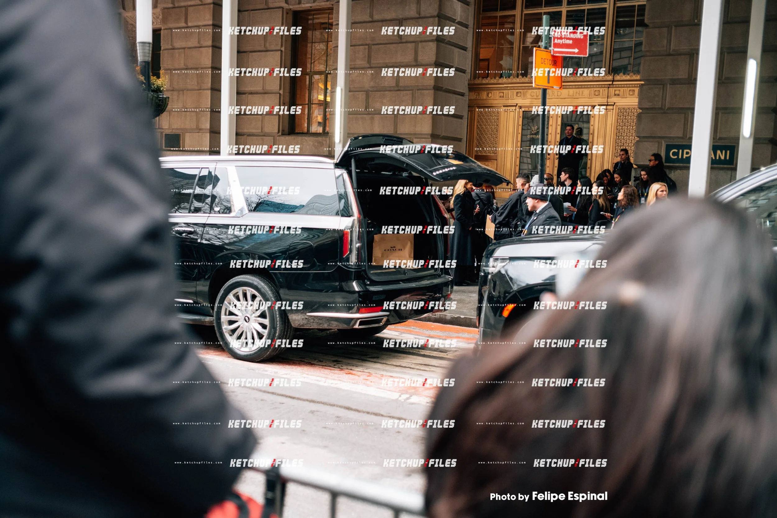 Street Style Photo of Guest at the Coach FW26 New York Fashion Week Show