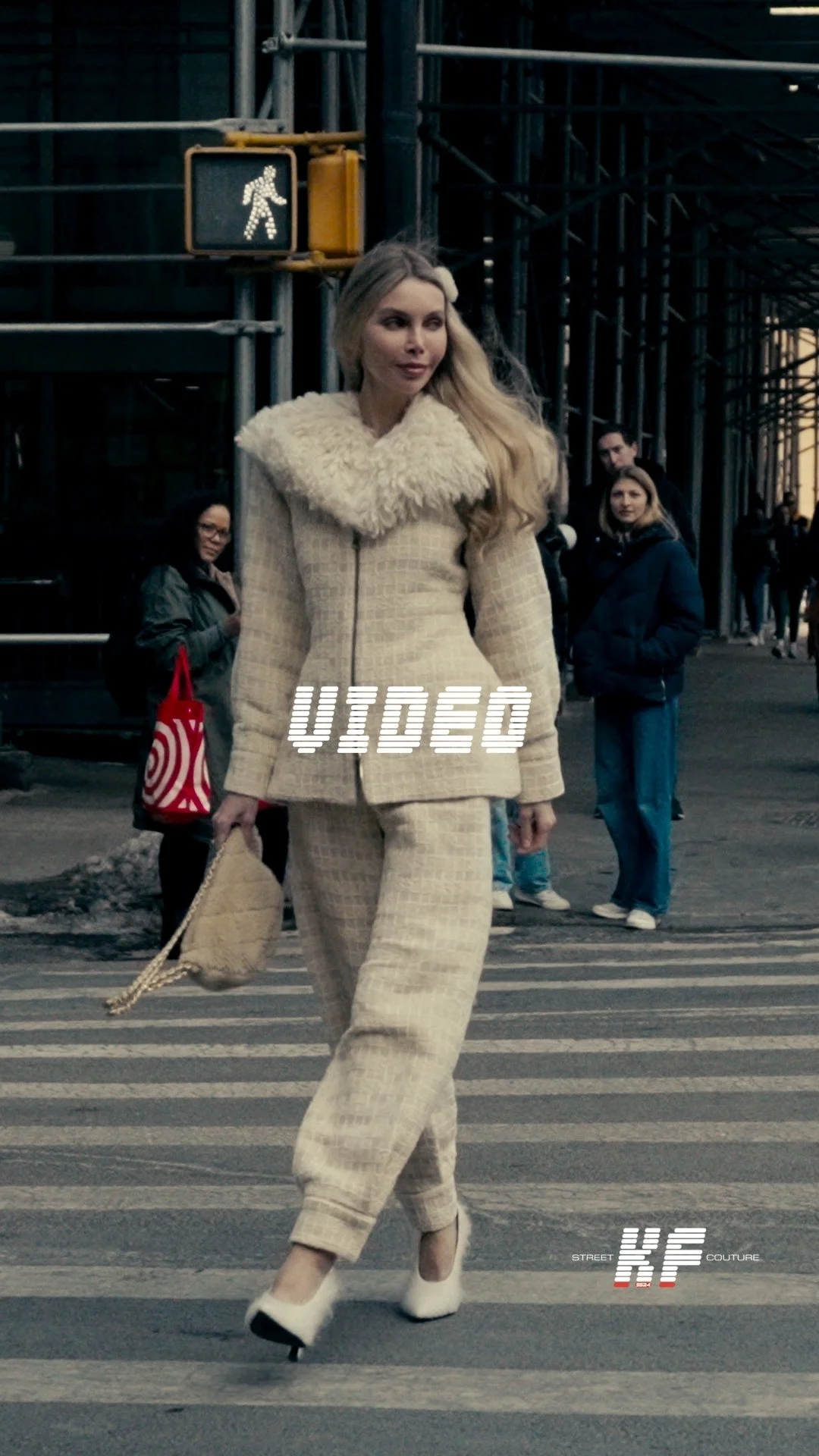 Street Style Video of Guest at the Altuzarra FW26 New York Fashion Week Show