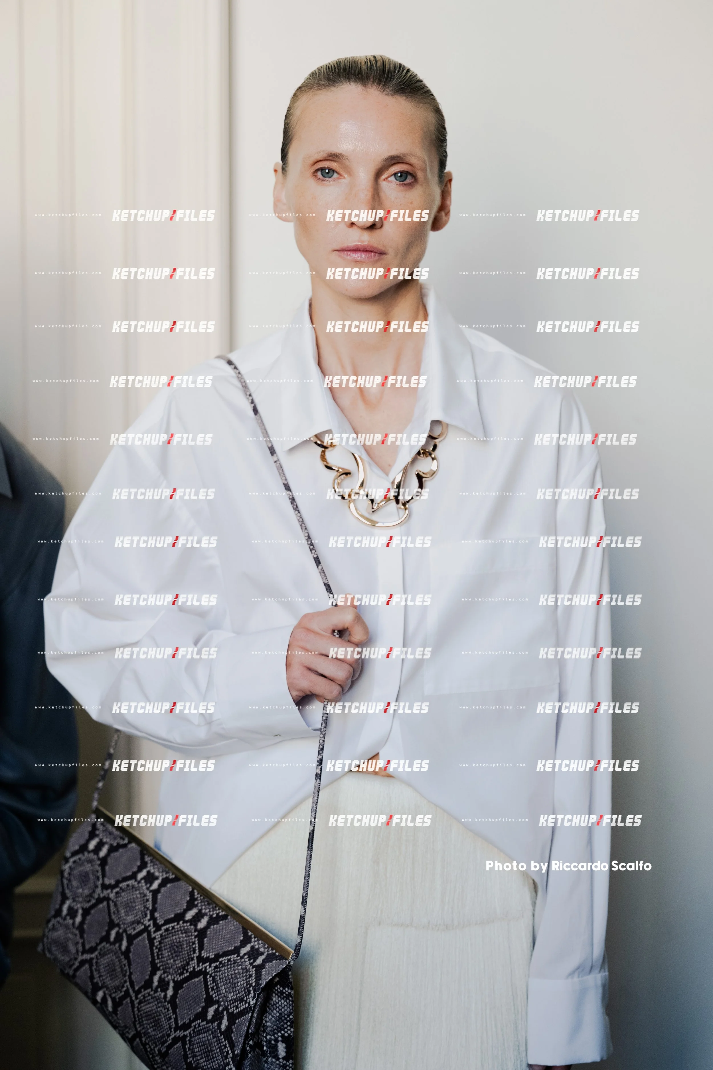 Backstage Photo at the Calcaterra SS26 Milan Fashion Week Show SS26