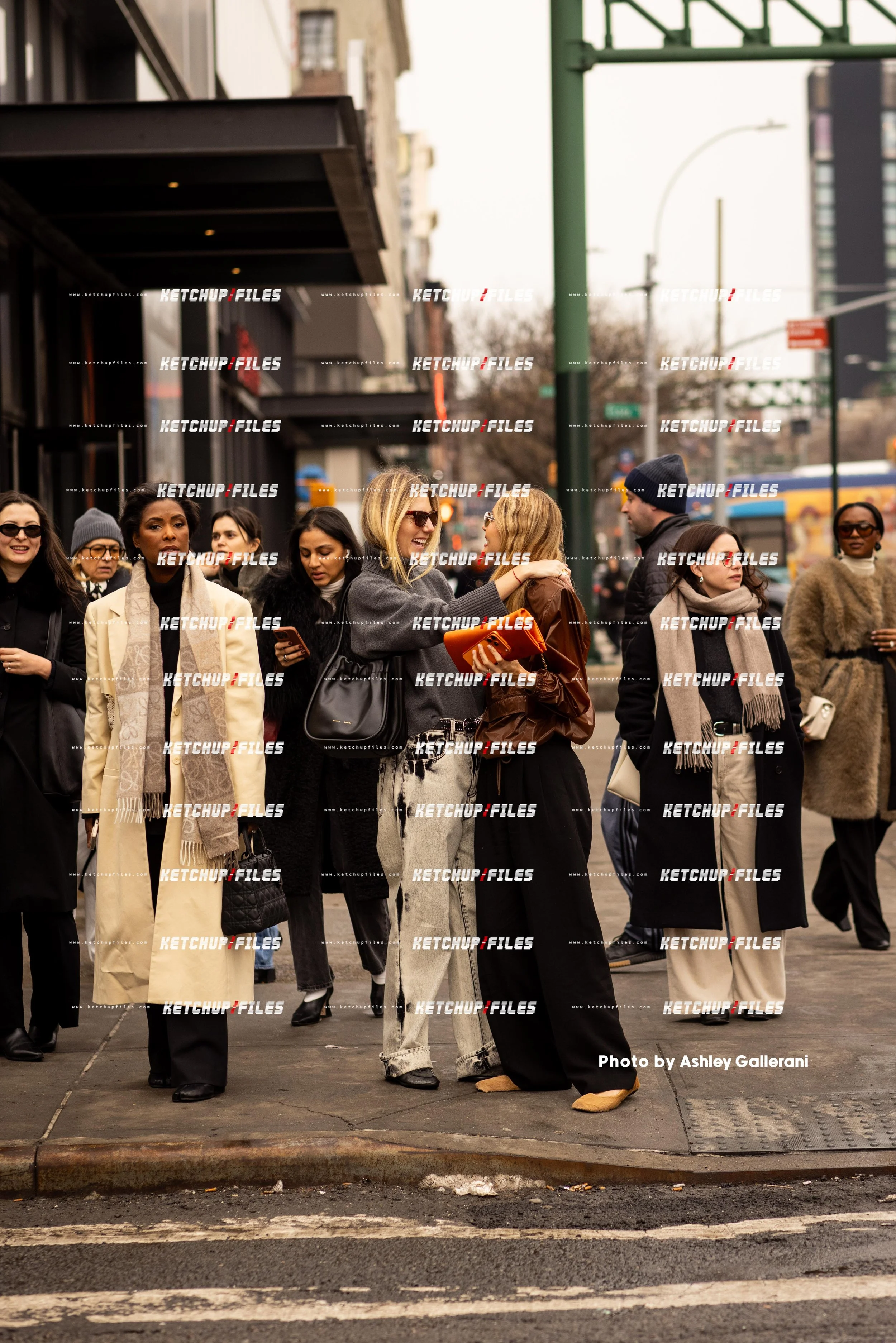 Street Style Photo of Guests at the Proenza Schouler FW26 New York Fashion Week Show