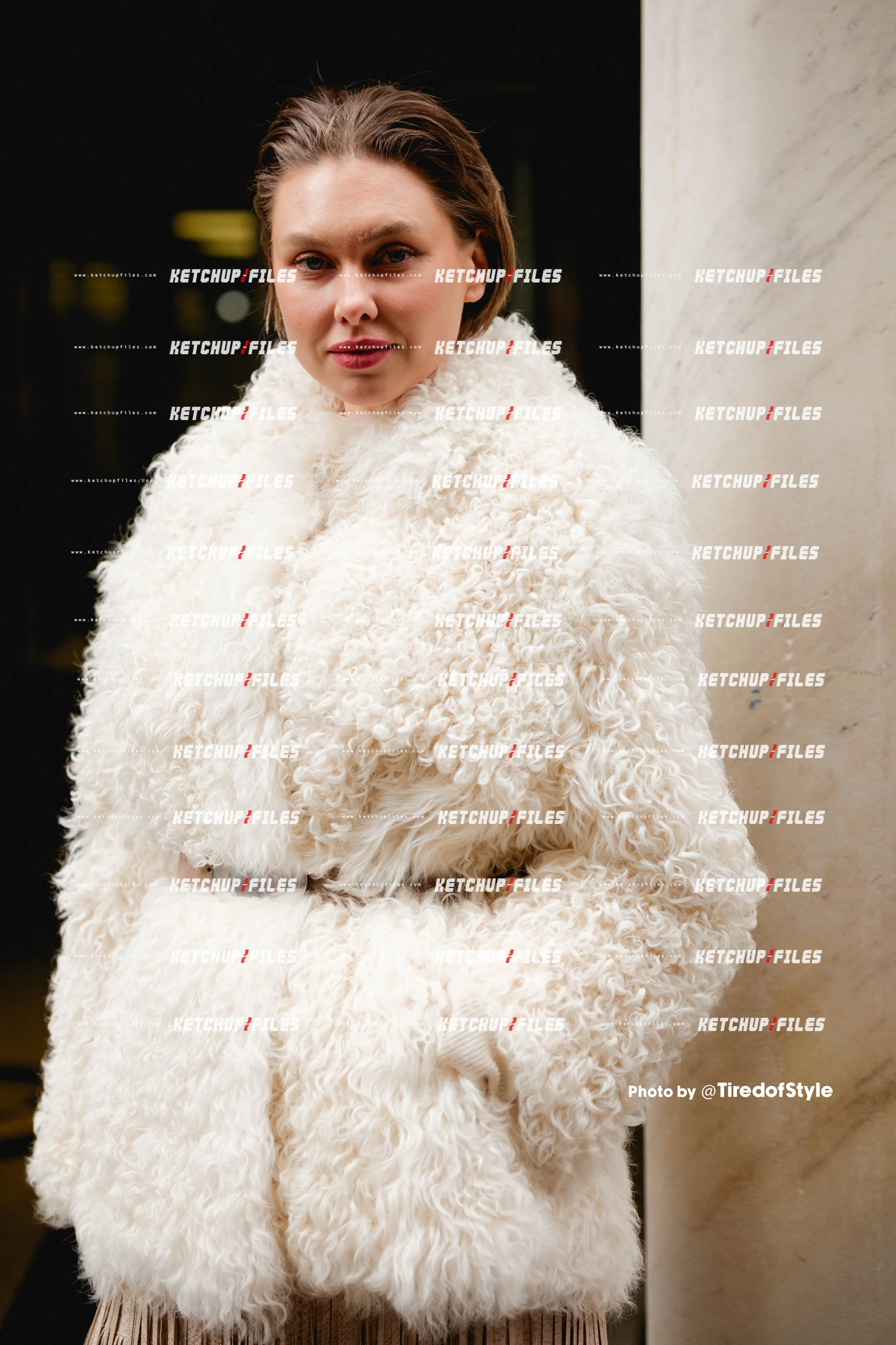 Street Style Photo of Guest at the Coach FW26 New York Fashion Week Show