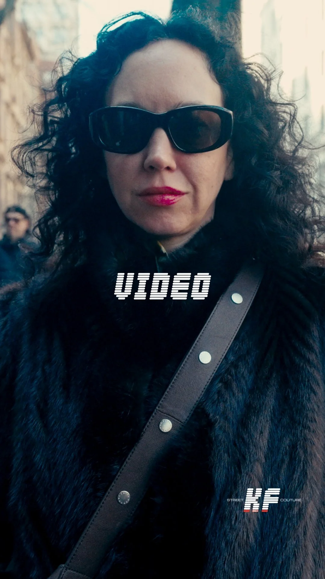 Street Style Video of Guest at the Anna Sui FW26 New York Fashion Week Show