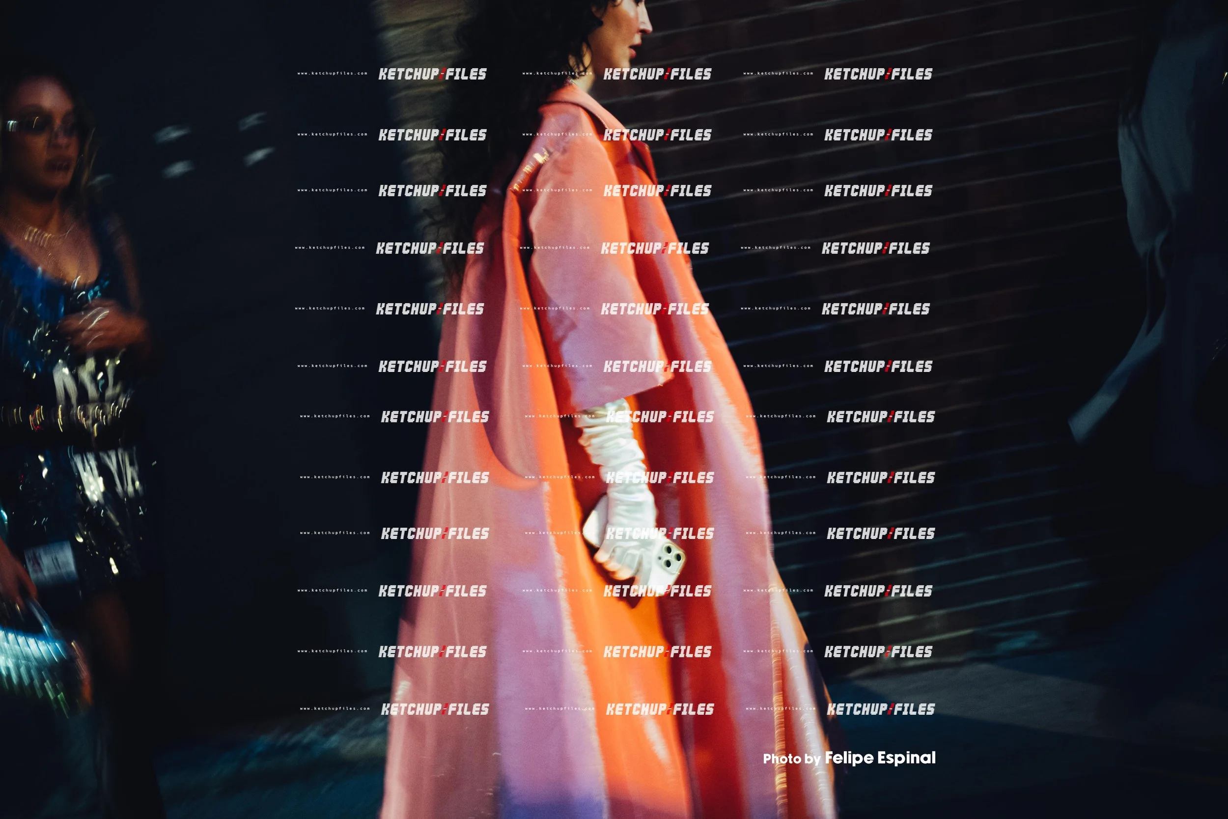 Street Style Photo of Guest at the Area FW26 New York Fashion Week Show