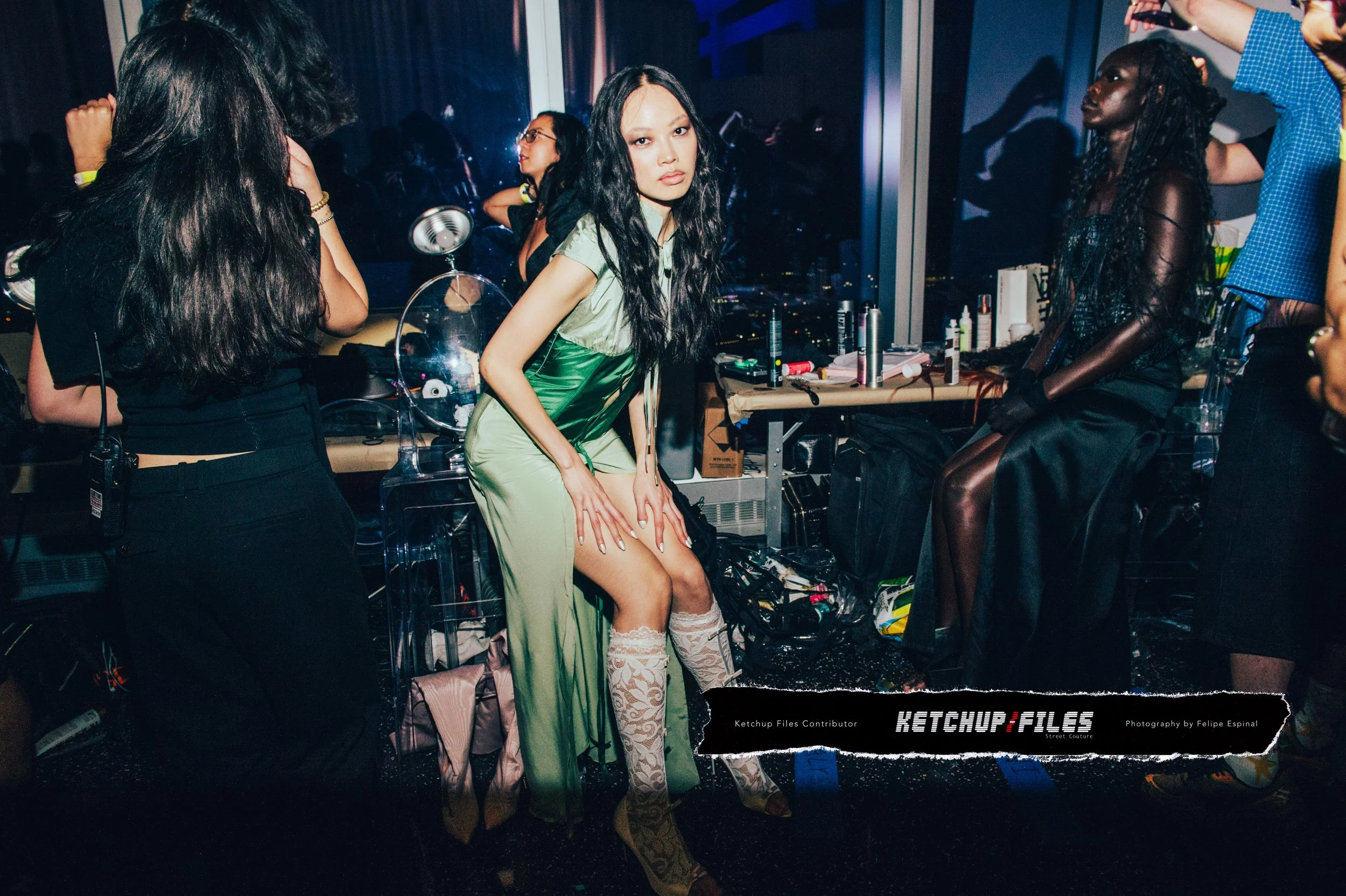 Backstage KIM SHUI SS26 Show New York Fashion Week