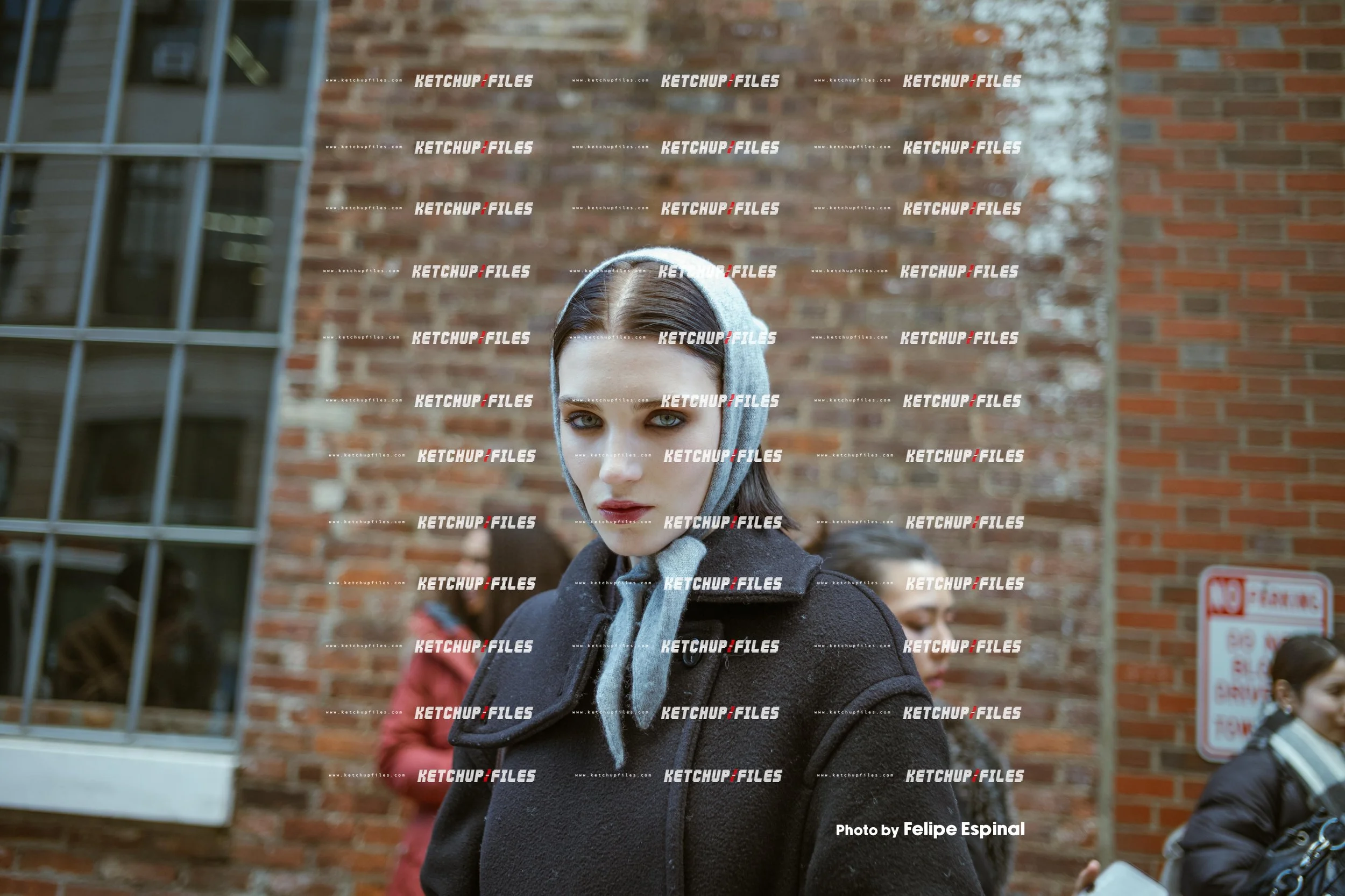 Street Style Photo of Sophie Patrece Embleton at the Zankov FW26 New York Fashion Week Show