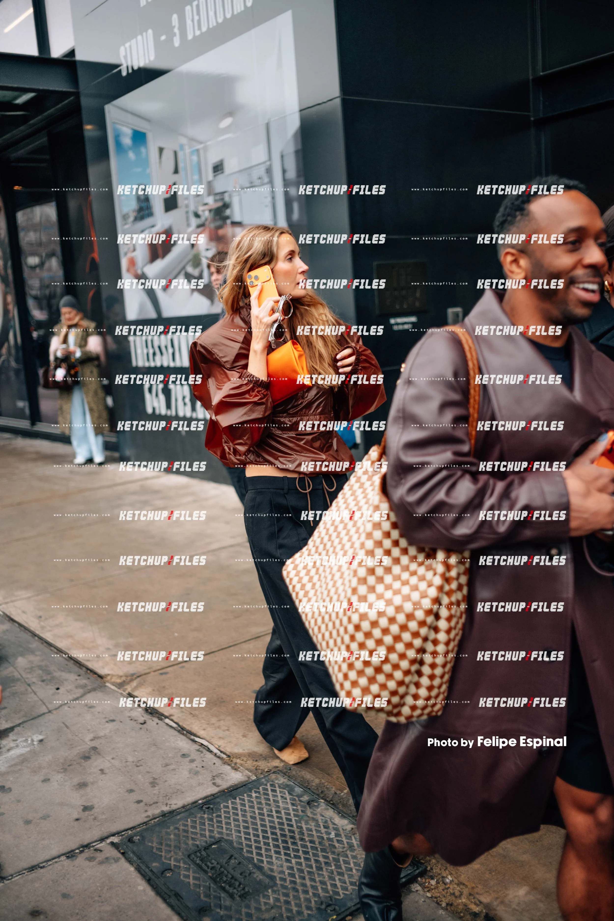 Street Style Photo of Courtney Grow at the Proenza Schouler FW26 New York Fashion Week Show