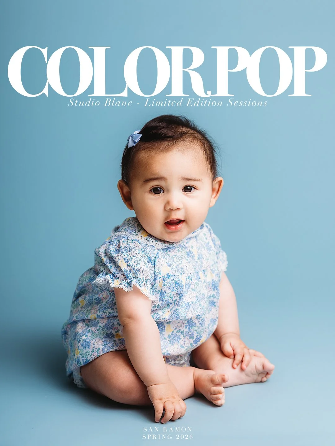 Color Pop Portraits: A Modern Take on Timeless Childhood