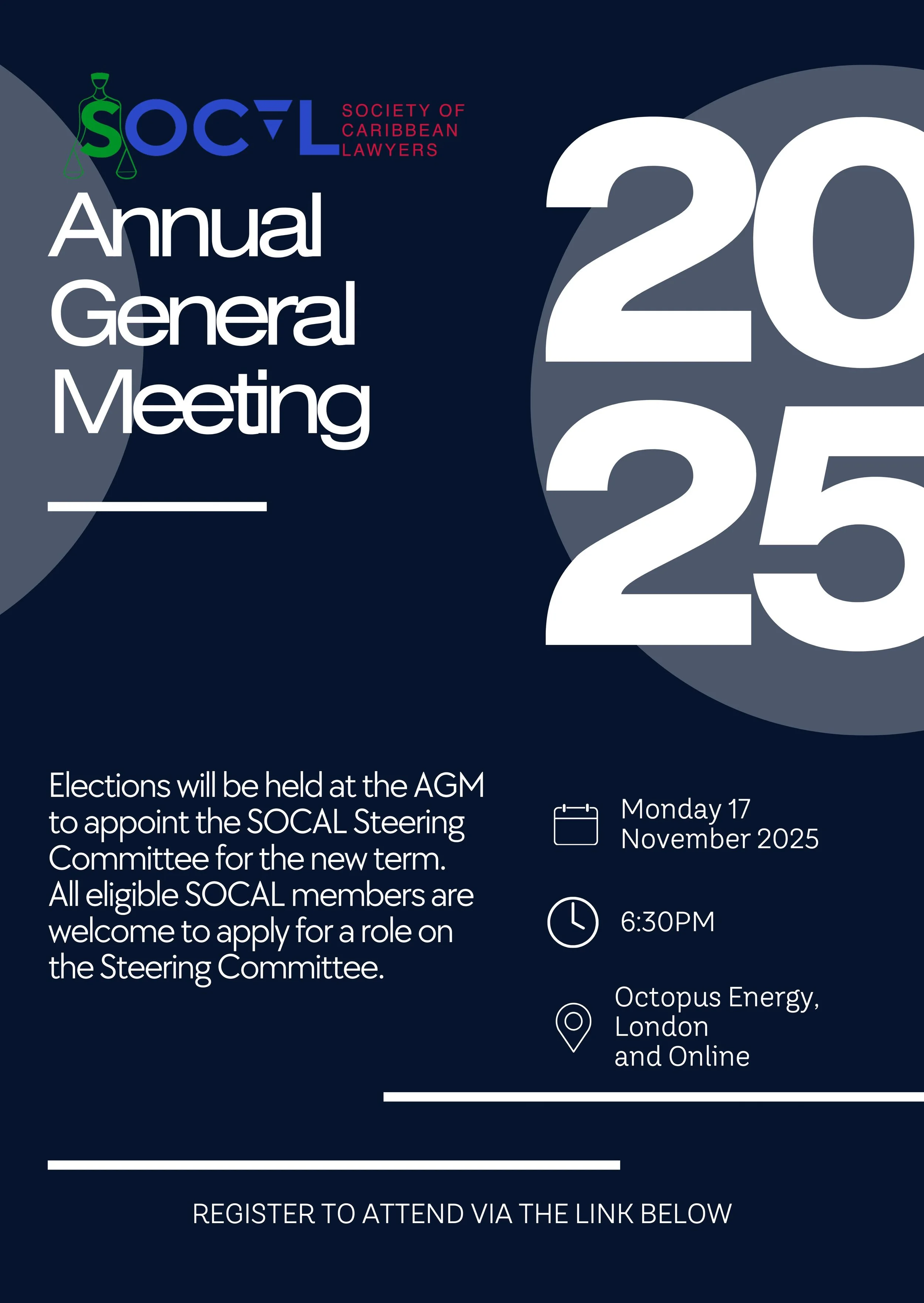 Society of Caribbean Lawyers AGM 2025