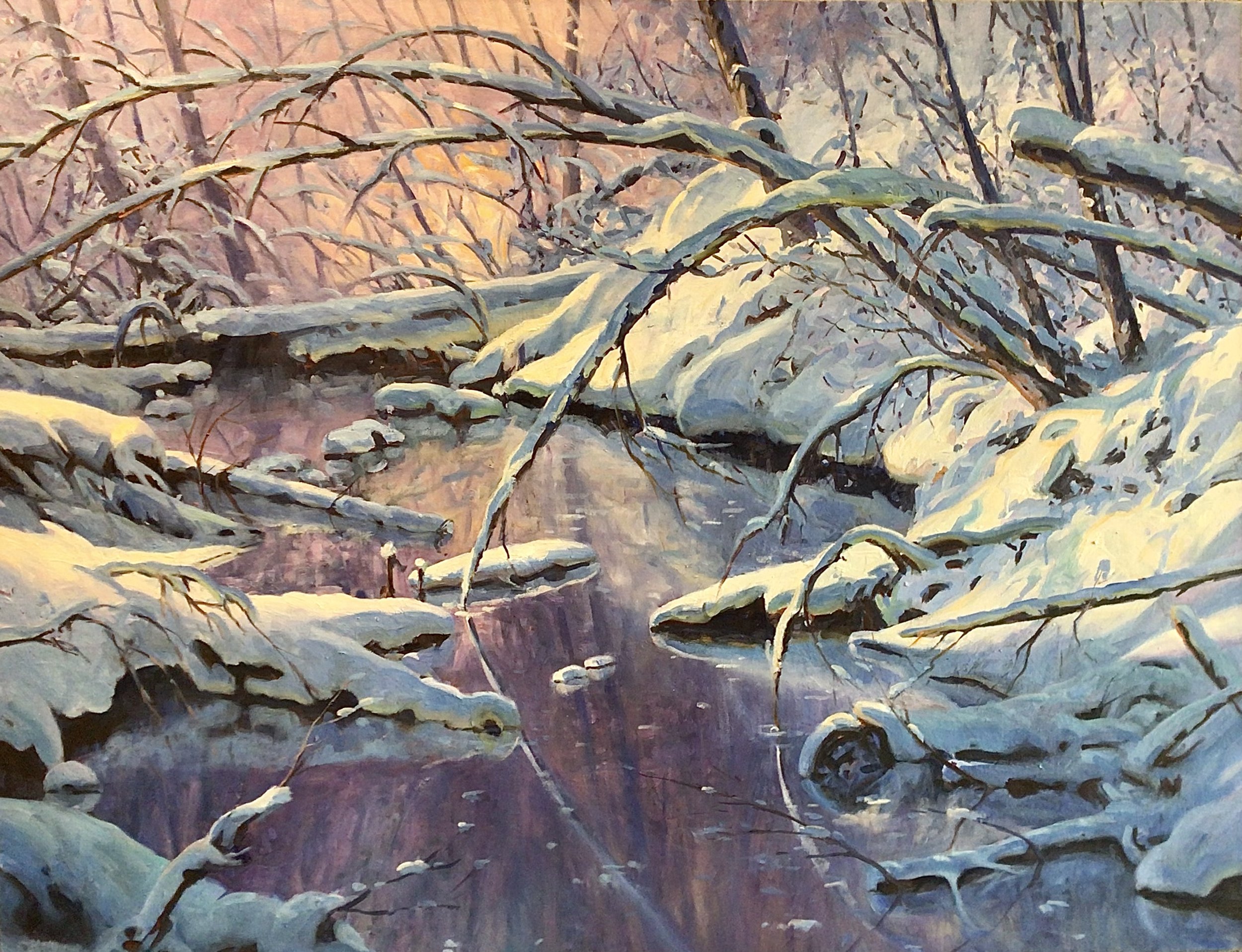 November Snow 36x48