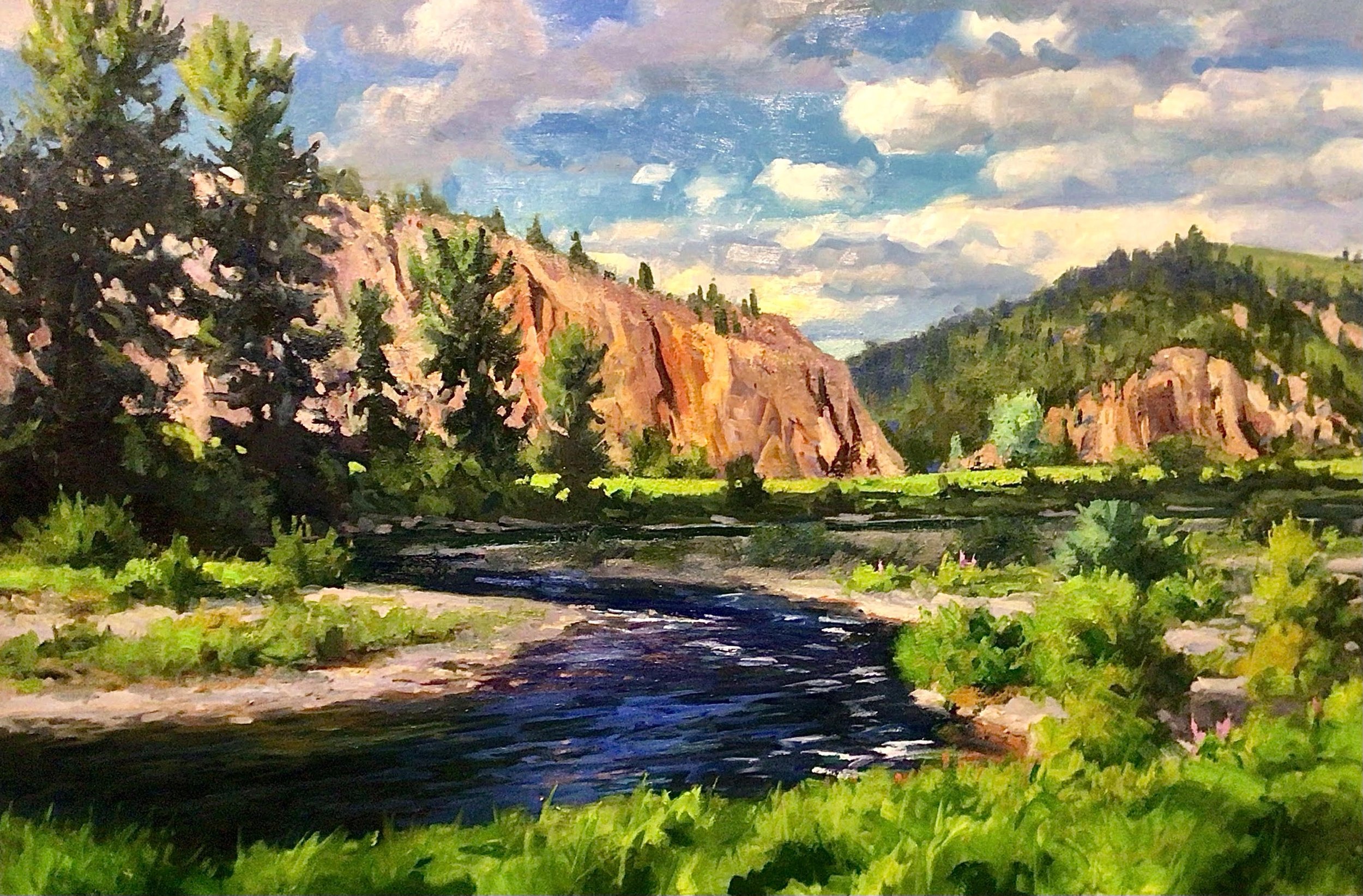 Rock Creek, 32x48