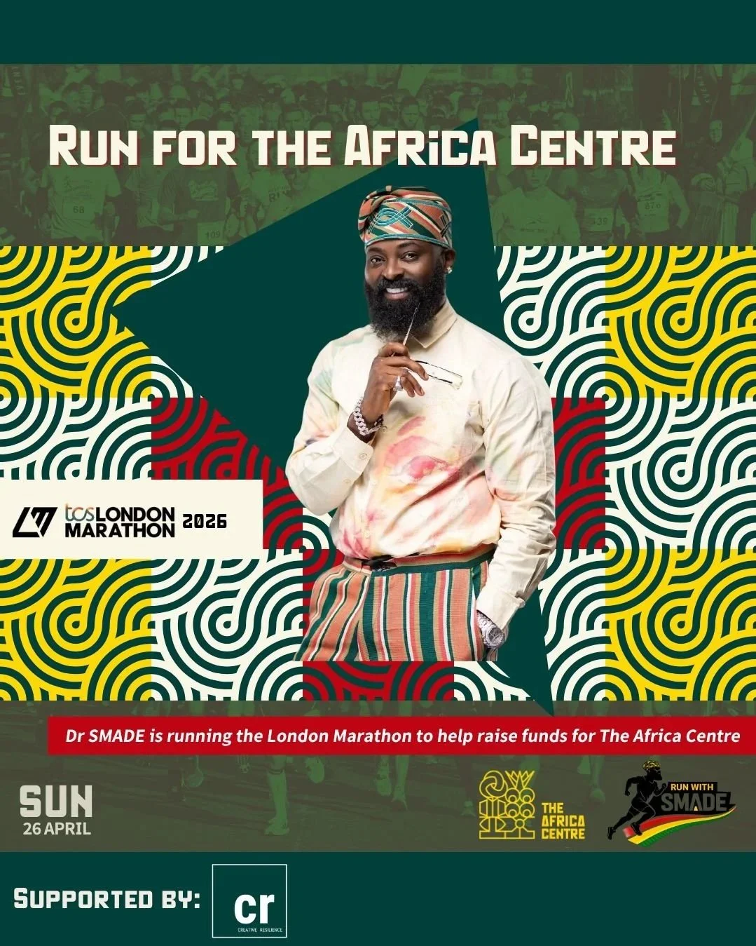 King SMADE Run For The Africa Centre: Fundraising Campaign