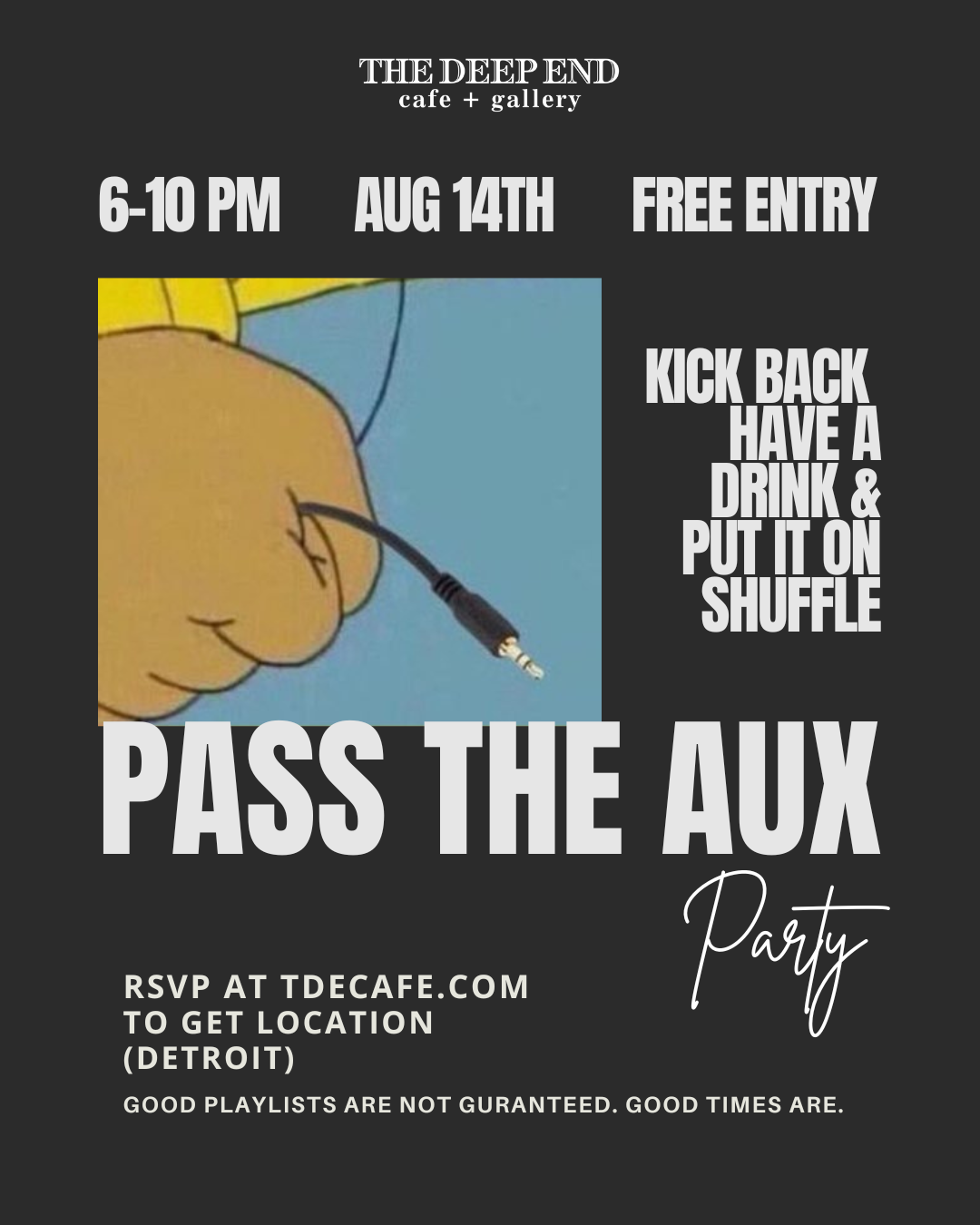 Pass the Aux Party