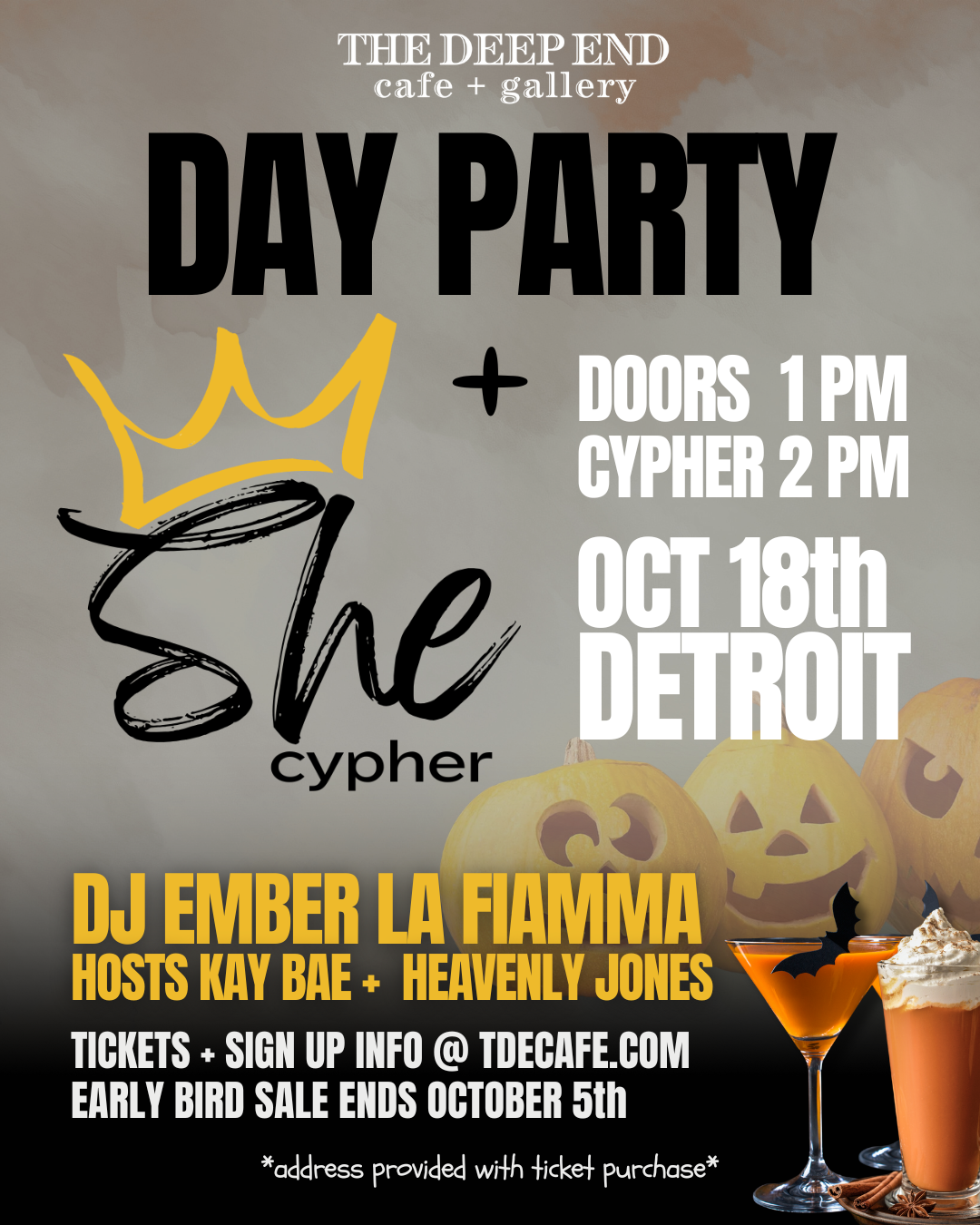 DAY PARTY + SHE CYPHER