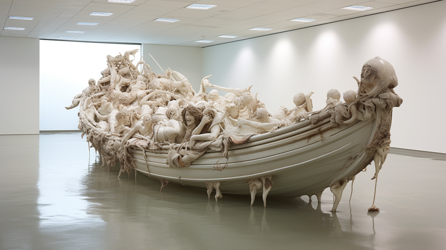 mattshadbolt_Photo_realistic_very_detailed_Matthew_Barney_sculp_791ee178-e015-43bd-8a79-c522adc57f52.png