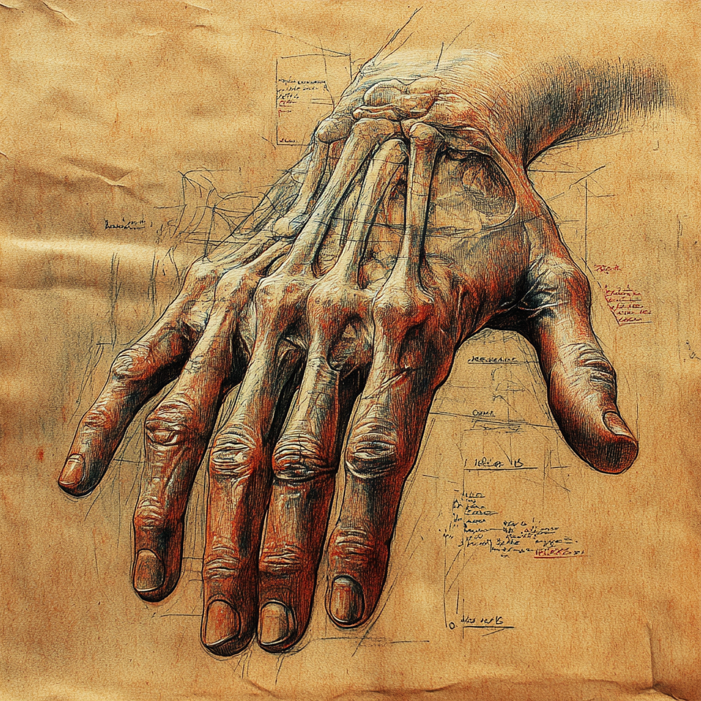 In The Studio: Six-Fingered Anatomical