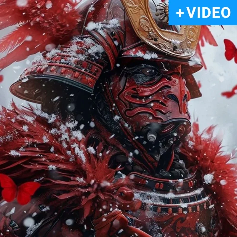 Crimson Snow Samurai