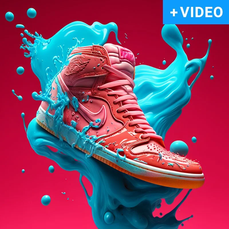 Exploding Candy Jordans