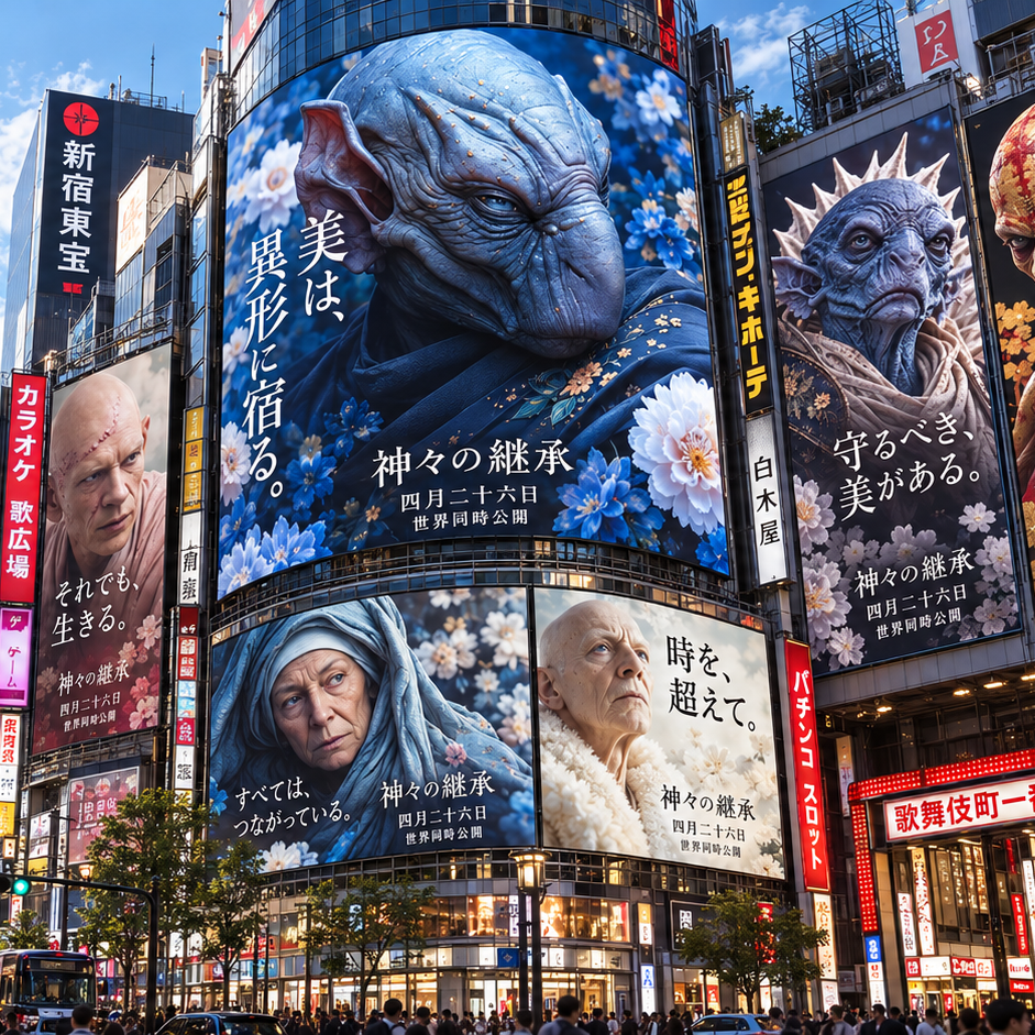 Showing Out in Shibuya