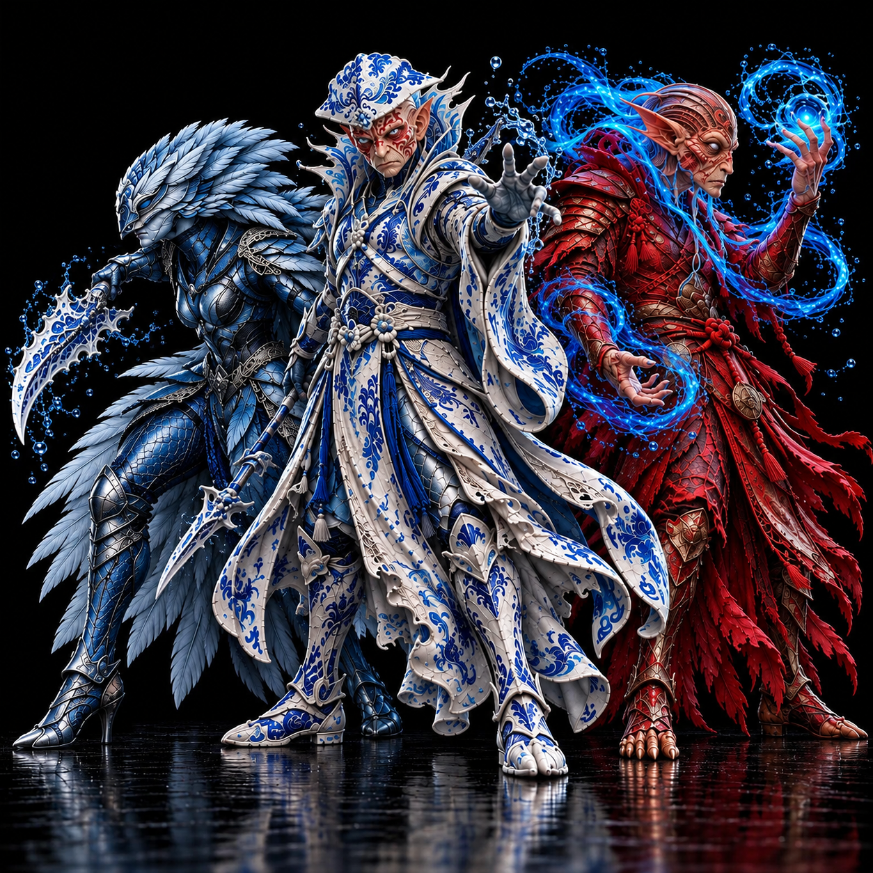3 Up: Kelesse, Qarukh &amp; Kharrish