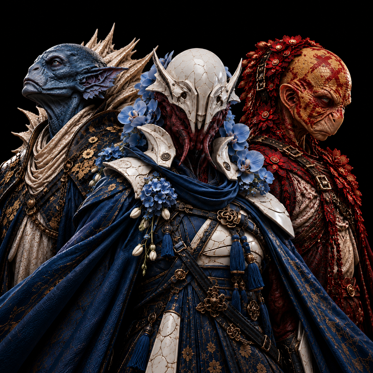 3 Up: Qorran, Irunas &amp; Vaelith, Heir of Khaerith