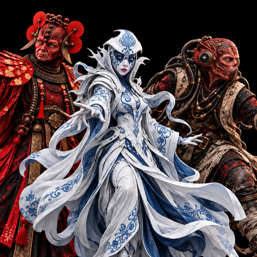 3 Up: Darrak, Qaresse &amp; Neshval