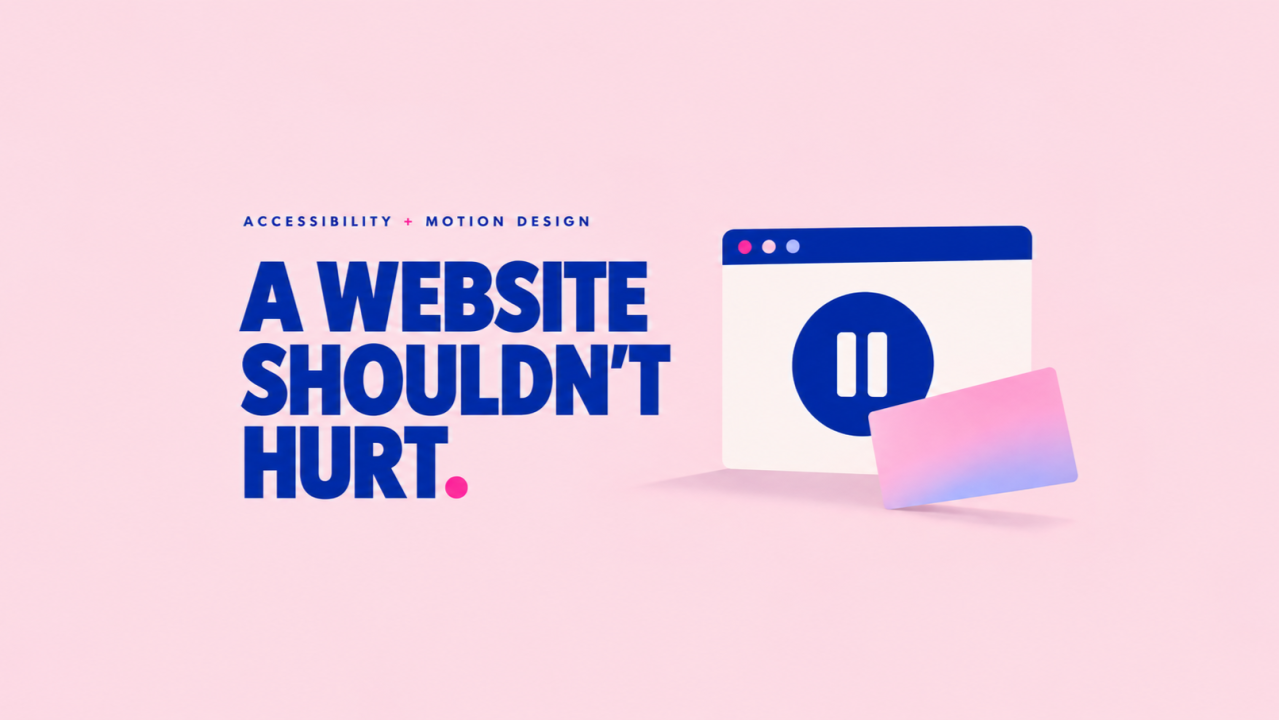 Can Website Animation Make People Sick? Why Flashing Headers Are an Accessibility Issue