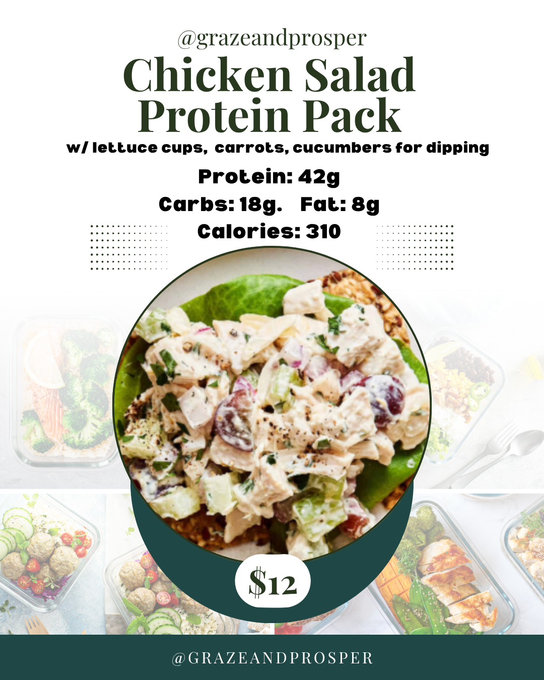 Chicken Salad Protein Pack