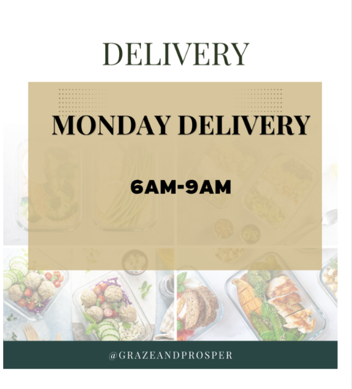 DELIVERY to NE + SE addresses ONLY $8 ON MONDAY 6AM-9AM