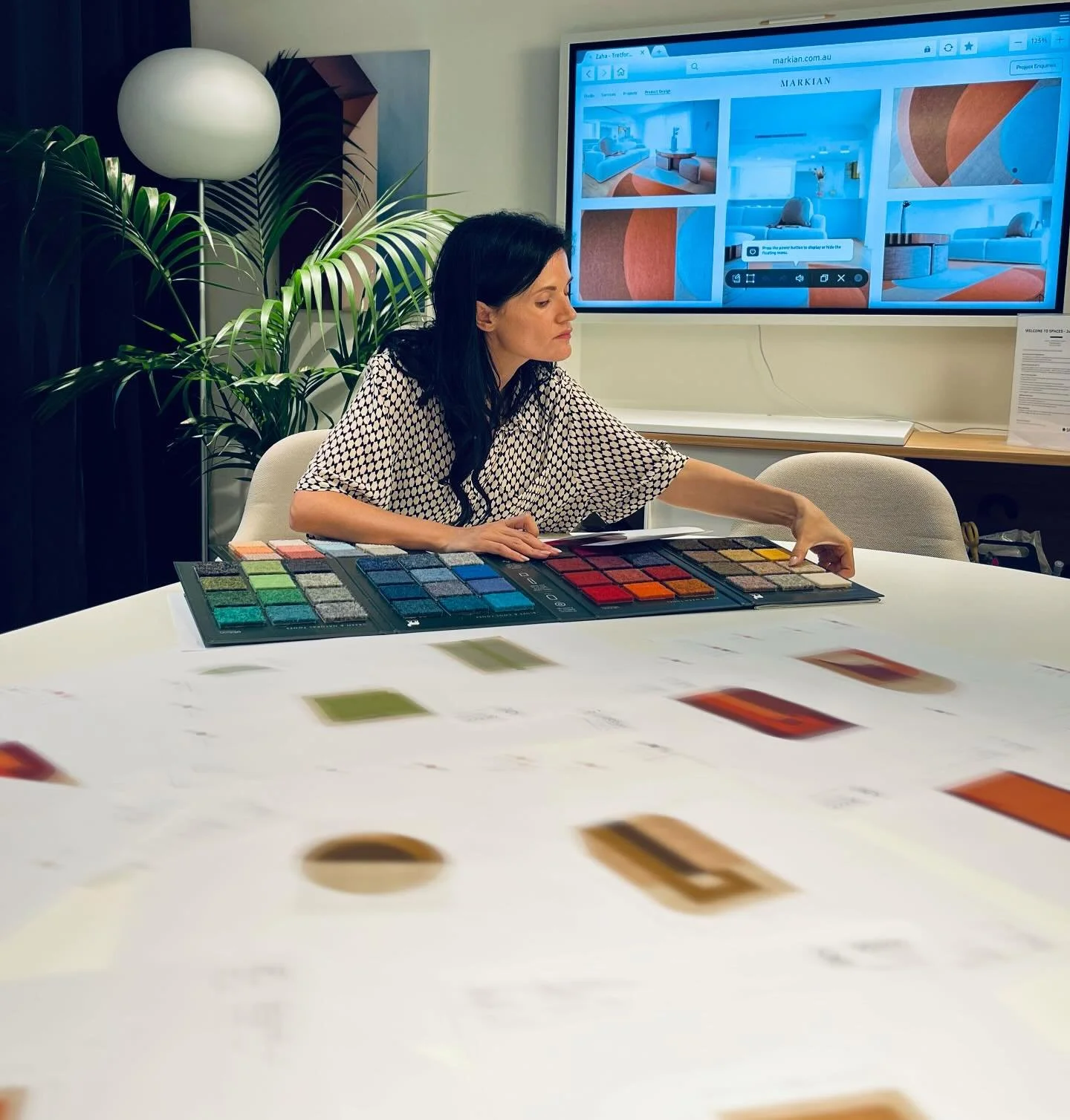 We can&rsquo;t wait to show you the new collection of @tretfordcarpet rugs with our collaboration with @gibbonrugs launching at @designshow_au in June.