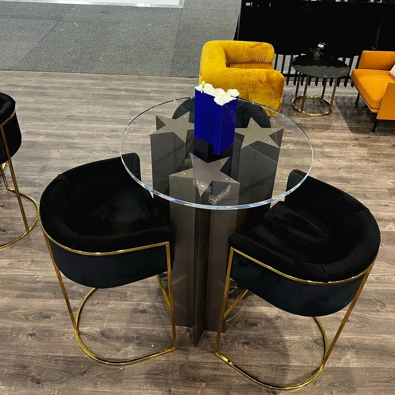 Creating Inspiring Spaces for Successful Corporate Gatherings - Custom Branded Meeting Tables for Tri-Star Group