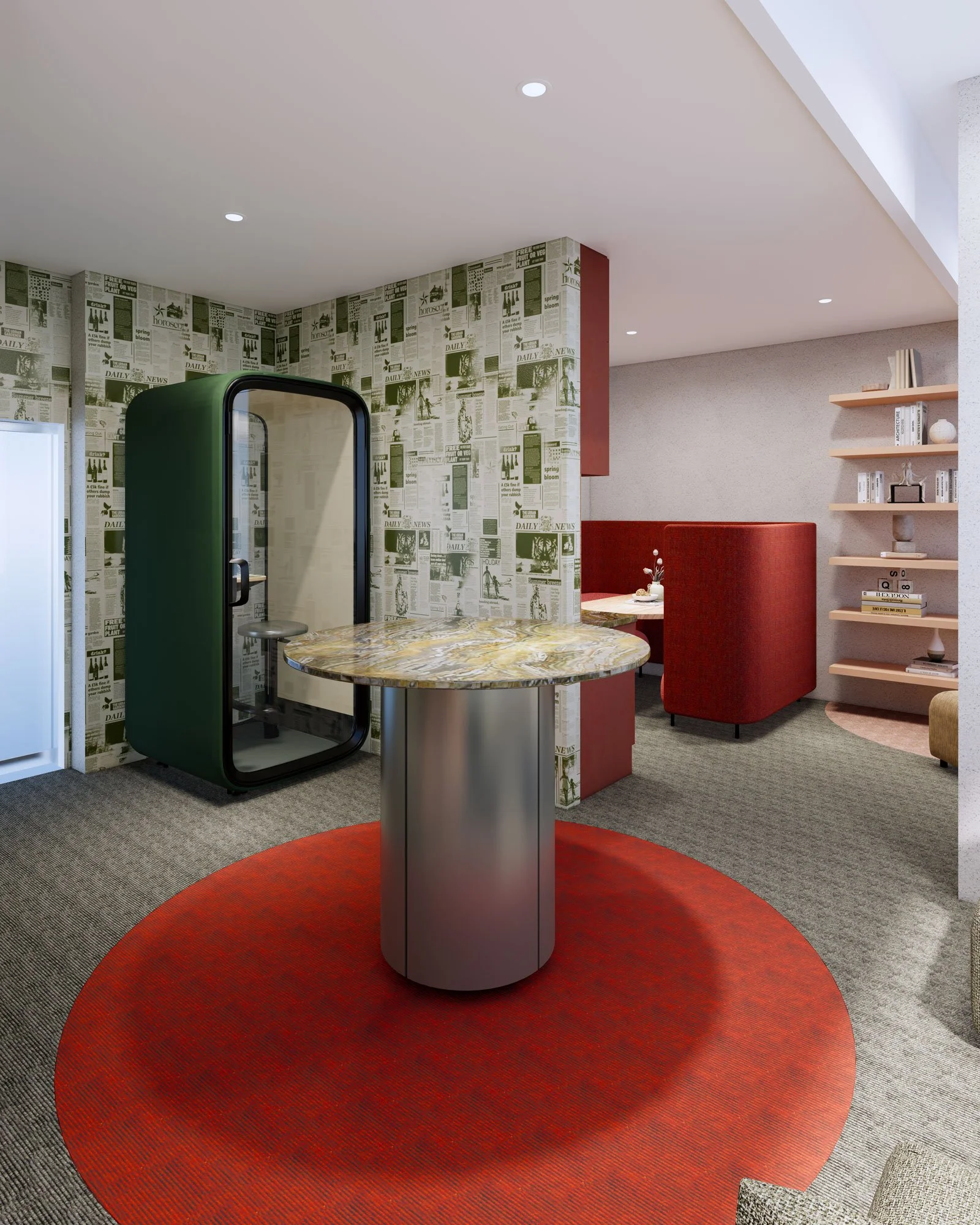 Custom Commercial Rugs & Lounge