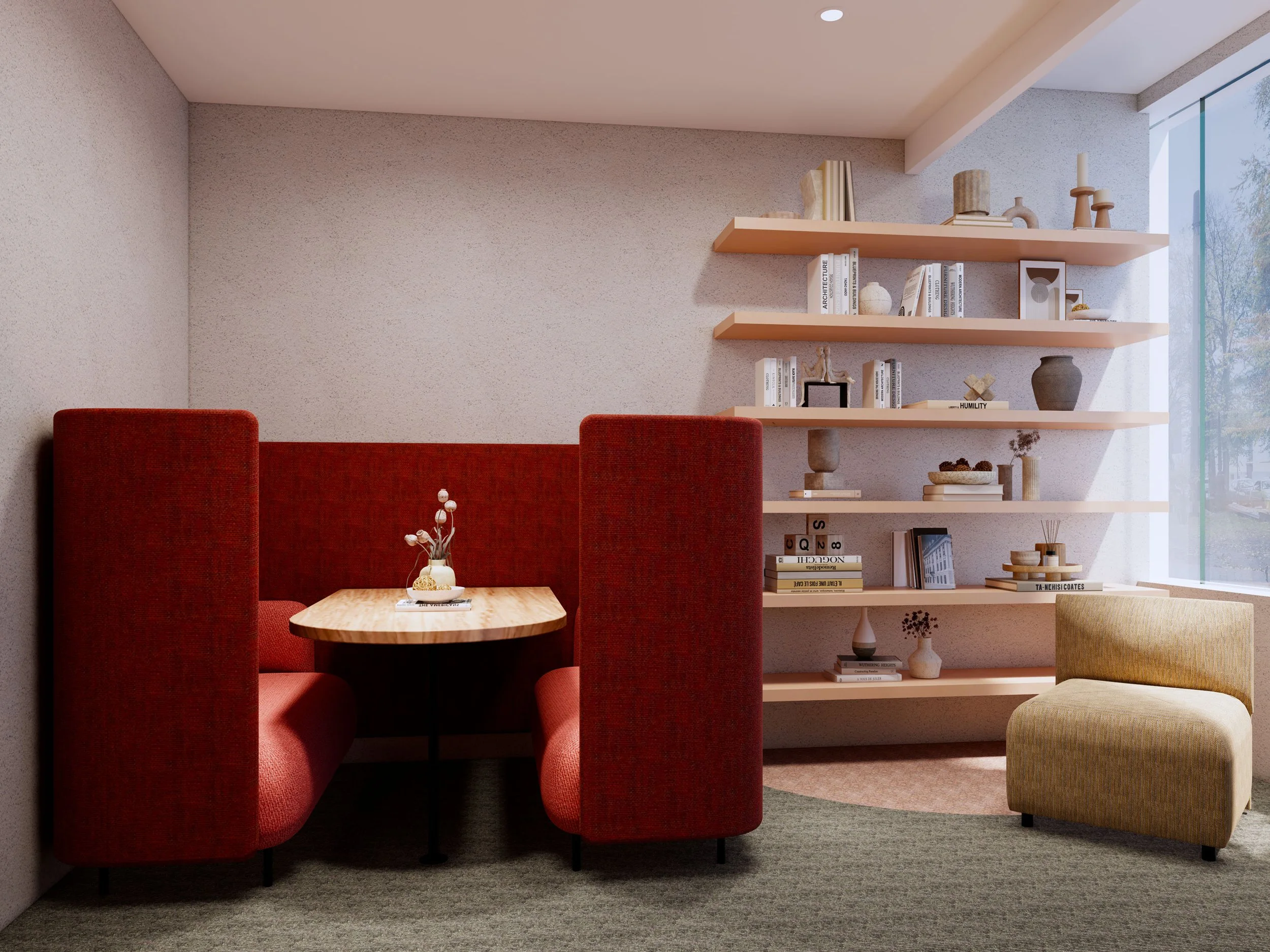 Custom Commercial Seating and Joinery