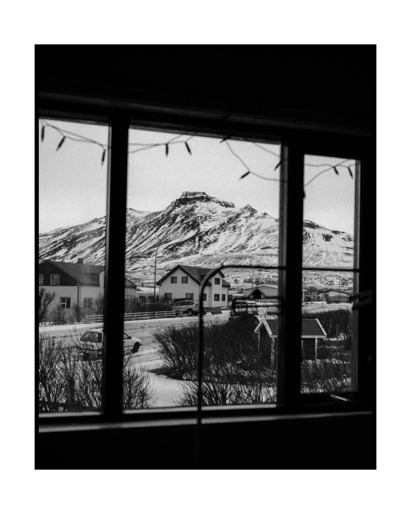 Posting some photos before the year ends. 
From October 2024 to the final days of February 2025, I began photographing Spákonufell from every corner of the town, using my analog Nikon FG, my digital Nikon ZF, and my iPhone, with the idea of document