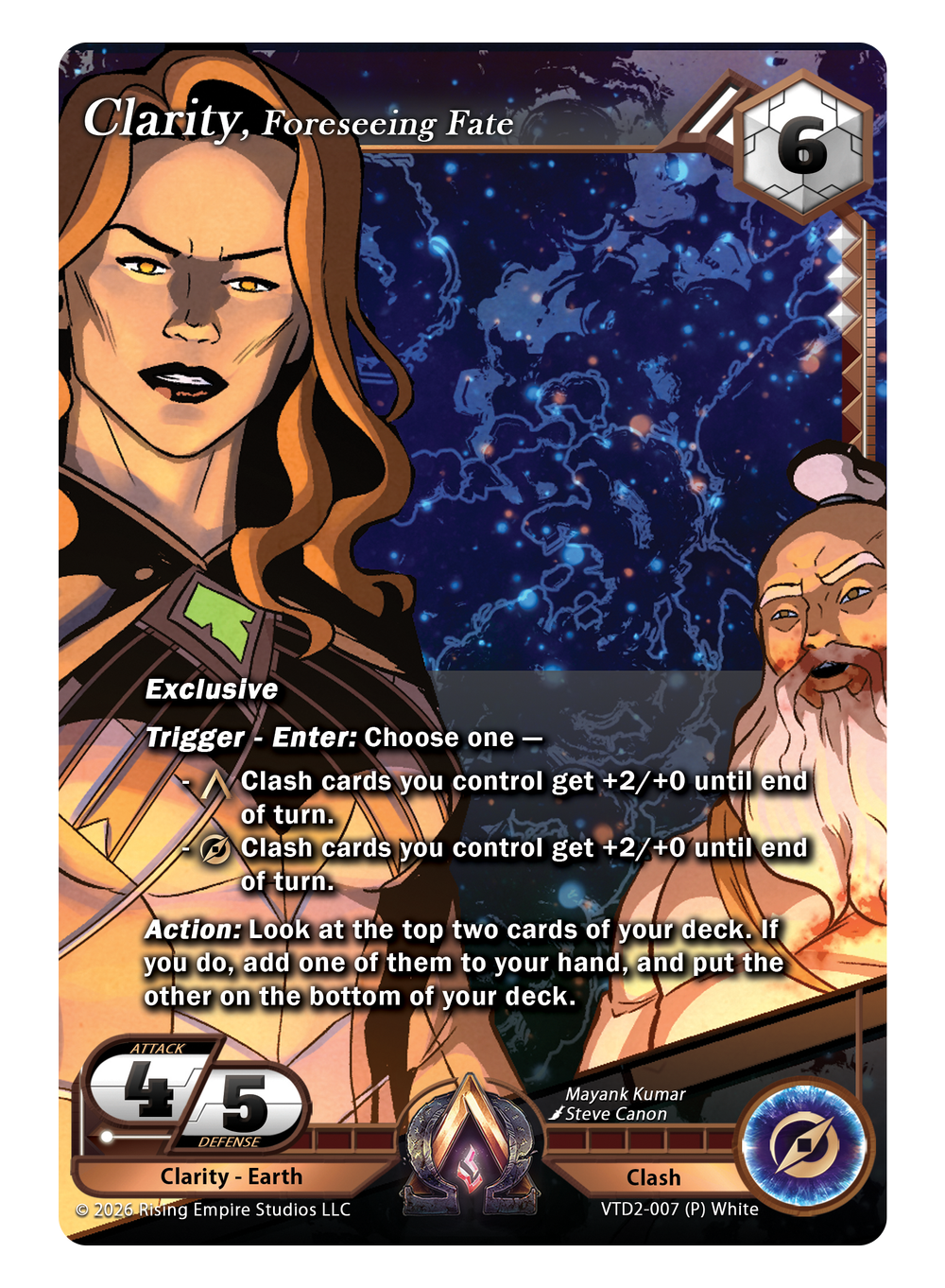 VTD2-007 Clarity, Forseeing Fate
