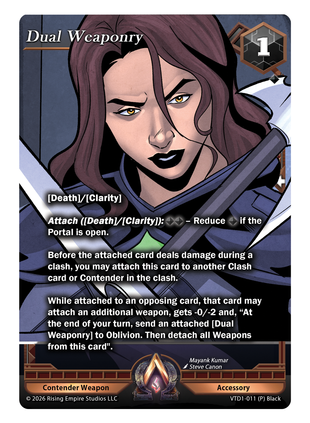 VTD1-011 Dual Weaponry