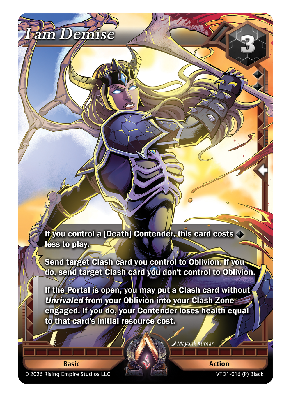 VTD1-016 I am Demise