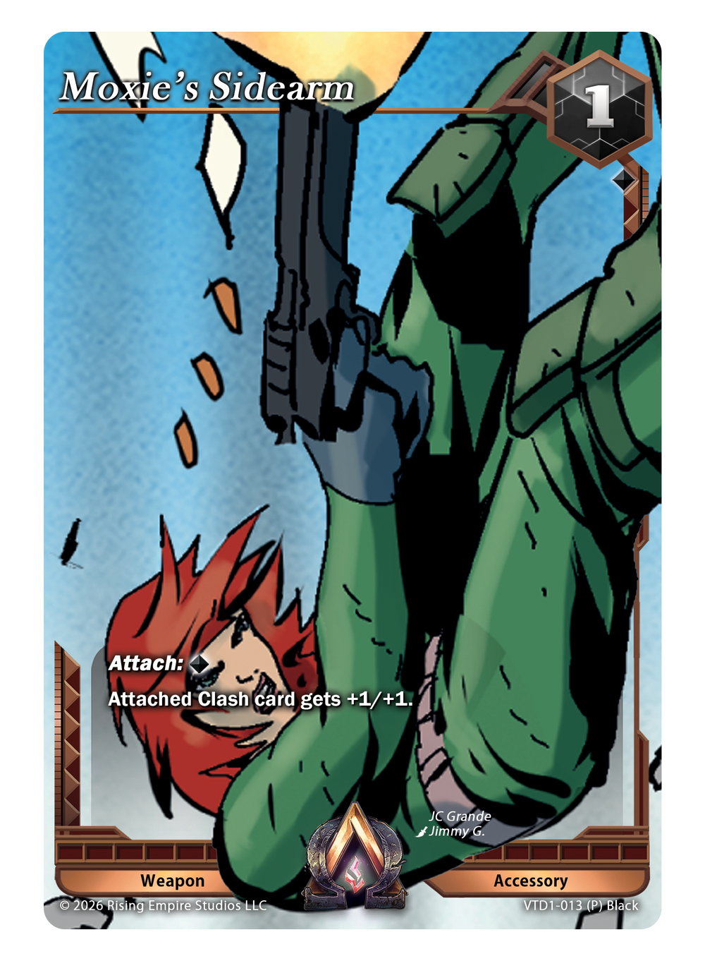 VTD1-013 Moxie's Sidearm