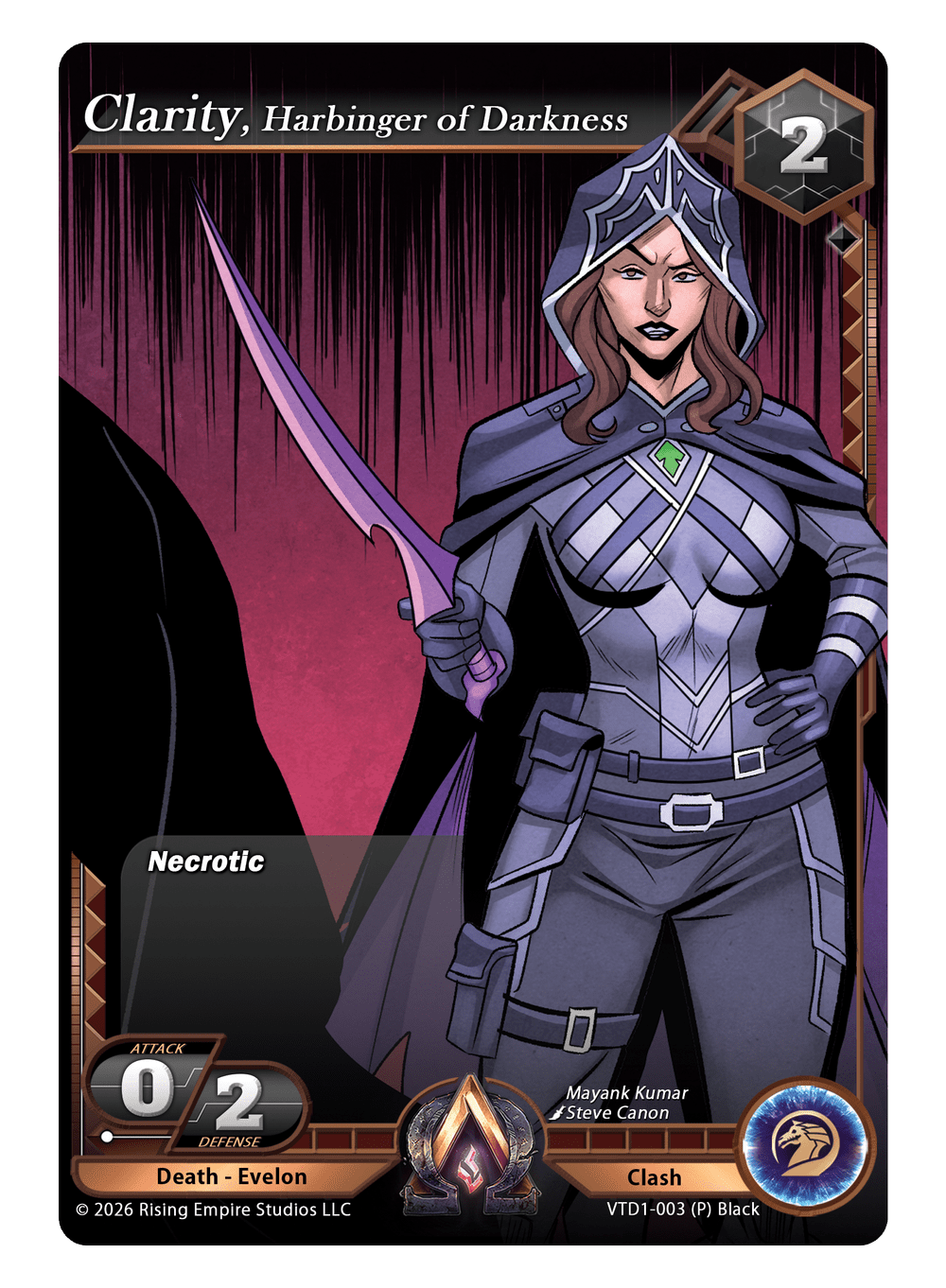 VTD1-003 Clarity, Harbinger of Darkness