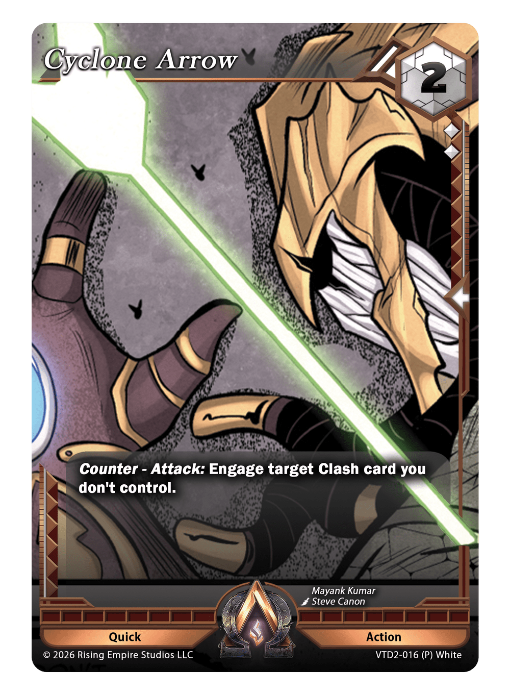 VTD2-016 Cyclone Arrow