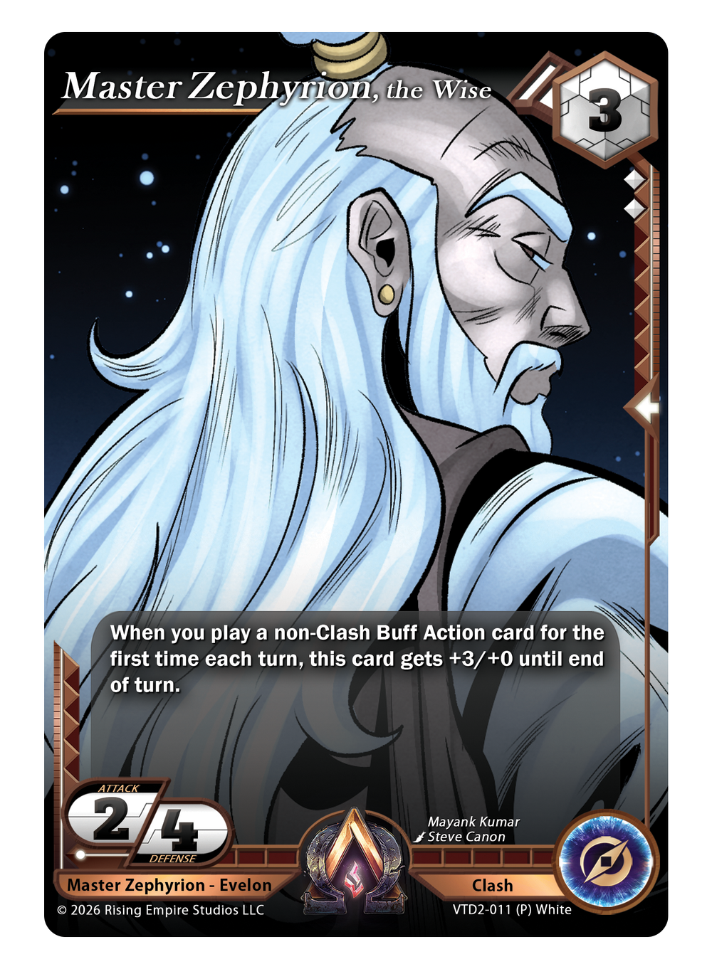 VTD2-011 Master Zephyrion, the Wise