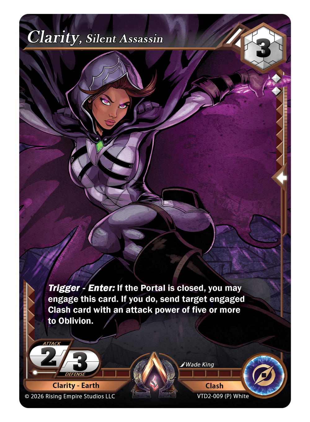 VTD2-009 Clarity, Silent Assassin
