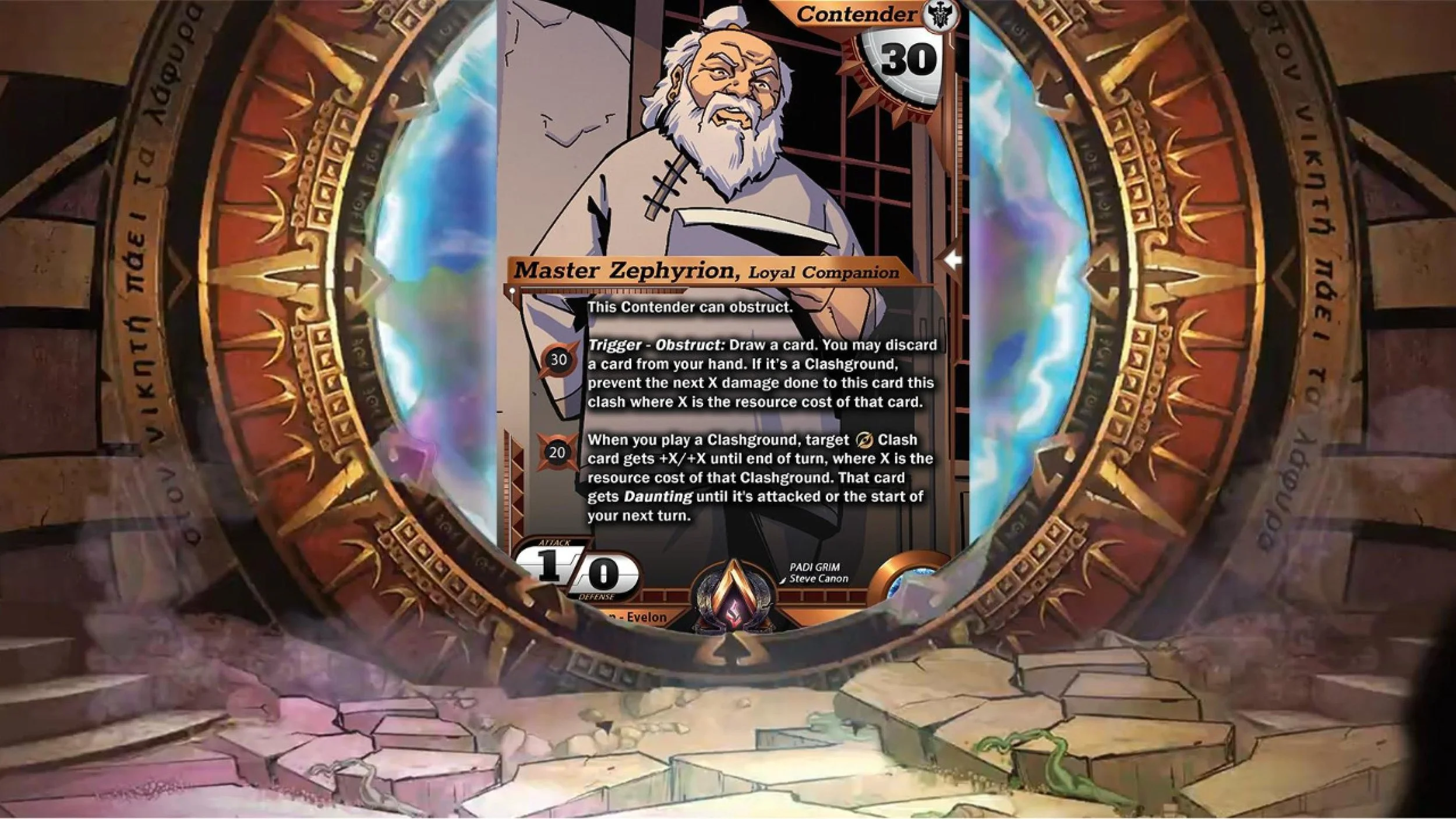 Master Zephyrion Enters The Vault Trials