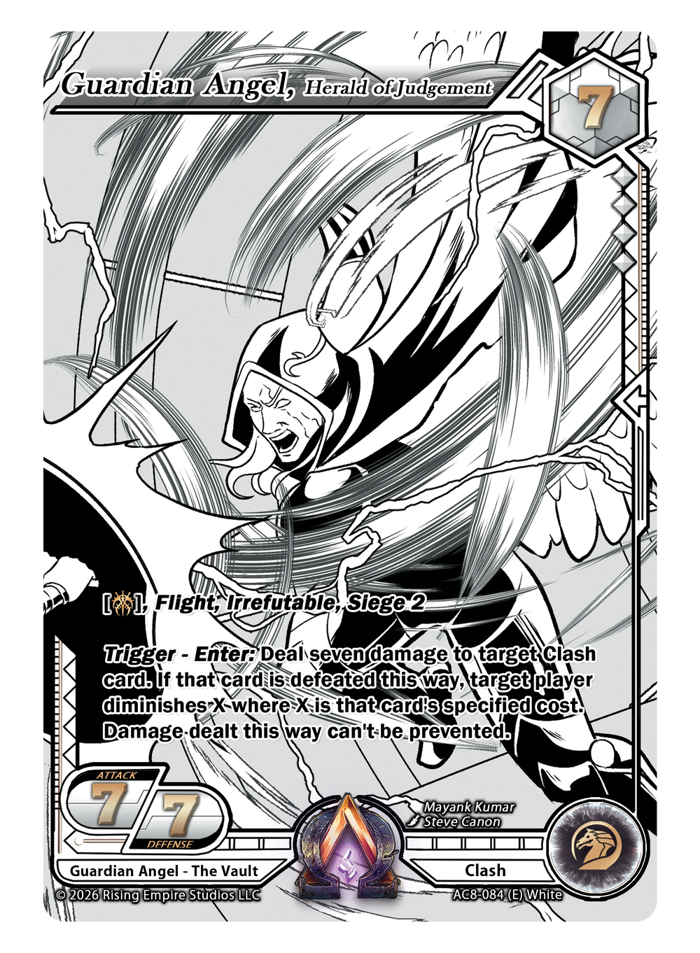 AC8-084 Guardian Angel, Herald of Judgement %28Ink%29