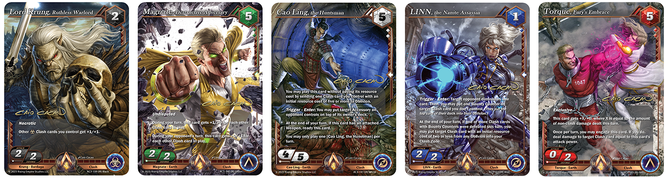 thumbnail image 2 of Alpha Clash TCG Year Of The Dragon (FOIL) – You Pick From List – Near Mint 2 of 6