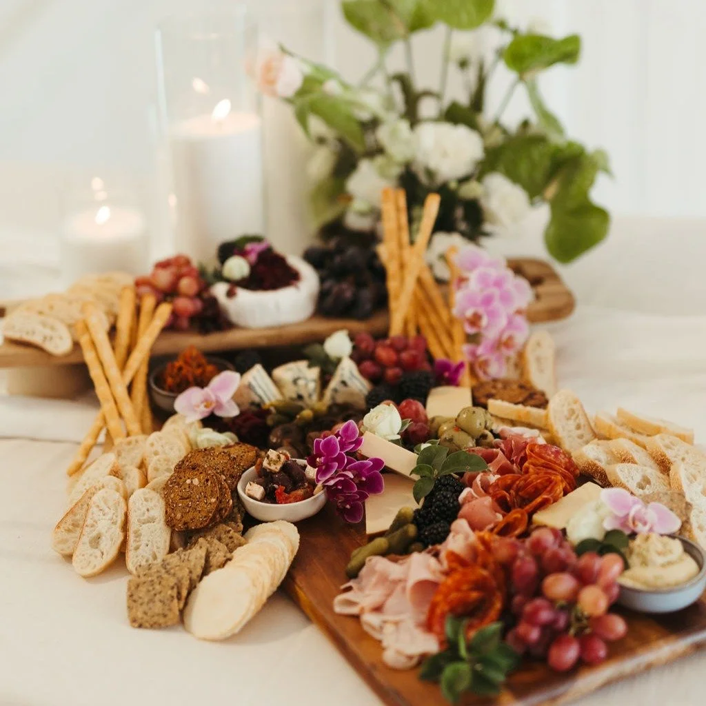 Cocktail hour, curated. Seasonal grazing put together by our trusted local suppliers. The perfect way to ease into golden hour post ceremony. 

🌿 Jardin, Samford Village | intimate weddings and elopements. 

Enquire via link in bio or email us at he