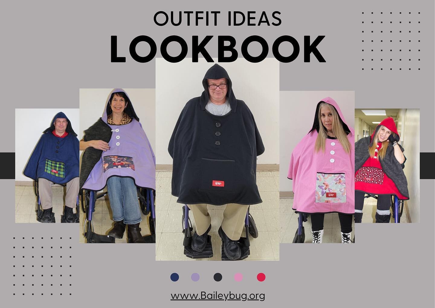 Calling all wheelchair users! Which fabric option speaks to your style? Our Wheelchair Coat comes in a range of colors and designs so you can choose the perfect fit for you. Hand-sewn by those with disabilities, using locally sourced fabrics, our coa
