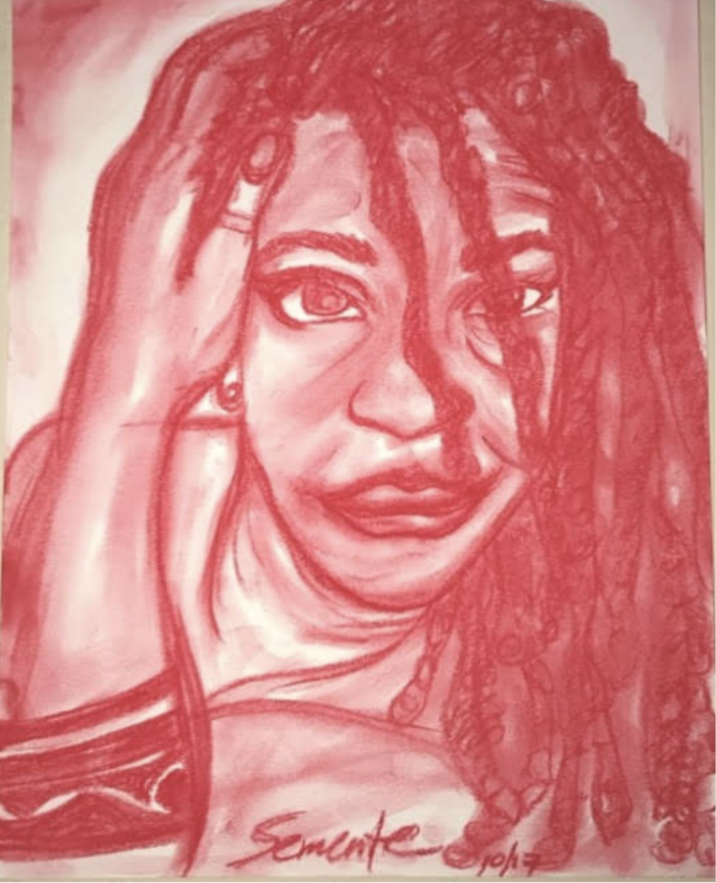 2017 [Red] Self-Portrait