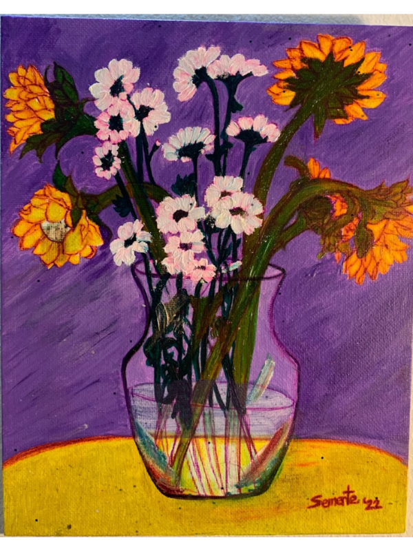 Sunflower (Re)Flections (Ode to Van Gogh)